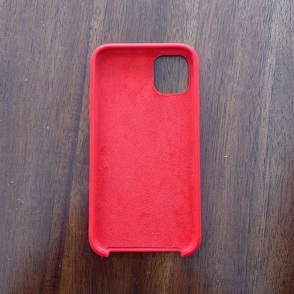 Red Silicone Phone Case - Picture 3 of 6